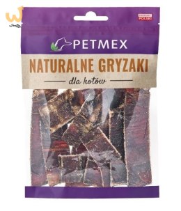 PETMEX Przełyk wołowy paseczki - Przysmak dla psa - 40g