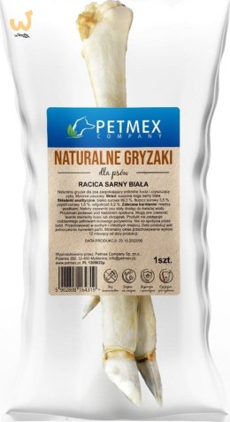 PETMEX Racica Sarny biała - Przysmak dla psa - 1szt