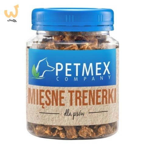 PETMEX Trenerki królicze mięsne - Przysmak dla psa - 130g PETMEX Trenerki królicze mięsne - Przysmak dla psa - 130g