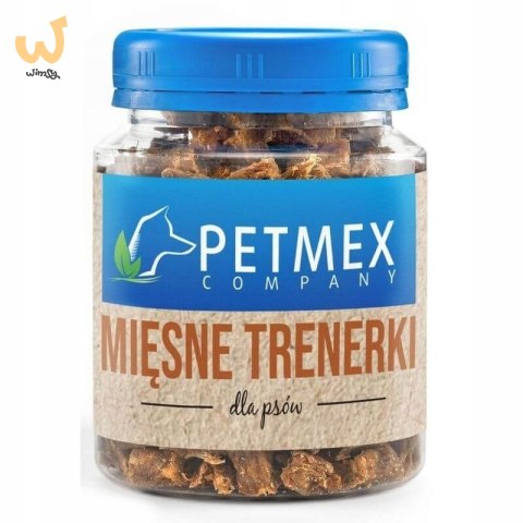 PETMEX Trenerki z jelenia - przysmak dla psa - 130g PETMEX Trenerki z jelenia - przysmak dla psa - 130g