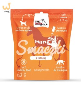 SYTA MICHA mini smaczki treningowe - konina 60g pies