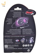 Smycz flexi automatyczna New Classic S linka 8 m - dla psa do 12 kg, kolor niebieski