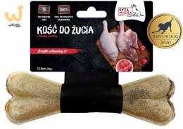 Syta Micha Kość do żucia z kaczką i malinami - przysmak dla psa - 13,5cm