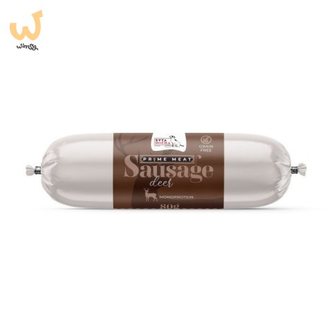 Syta Micha Prime Meat Sausage Jeleń - przysmak dla psa - 80g Syta Micha Prime Meat Sausage Jeleń - przysmak dla psa - 80g