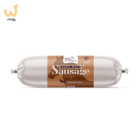 Syta Micha Prime Meat Sausage Konina - przysmak dla psa - 80g Syta Micha Prime Meat Sausage Konina - przysmak dla psa - 80g