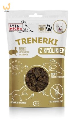 Syta Micha Trenerki z królika - przysmak dla psa - 80g