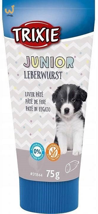 TRIXIE Leberwurst Junior Wątróbka - pasztet dla psa - 75 g TRIXIE Leberwurst Junior Wątróbka - pasztet dla psa - 75 g