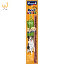 VITAKRAFT Beef Stick menu - kabanos dla psa z warzywami 12g