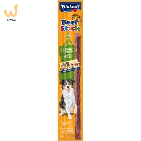 VITAKRAFT Beef Stick menu - kabanos dla psa z warzywami 12g VITAKRAFT Beef Stick menu - kabanos dla psa z warzywami 12g