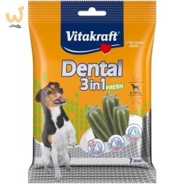 VITAKRAFT DENTAL 3w1 FRESH S przysmak dla psa 120g