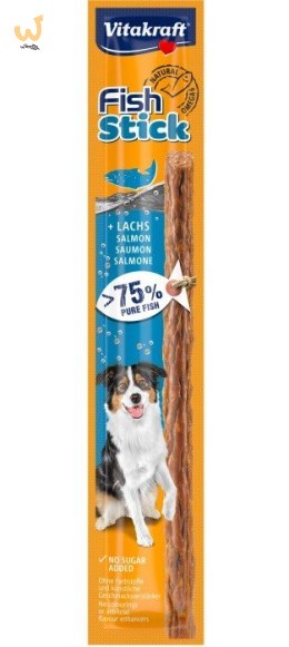 VITAKRAFT FISH STICK 1szt łosoś przysmak dla psa 15g