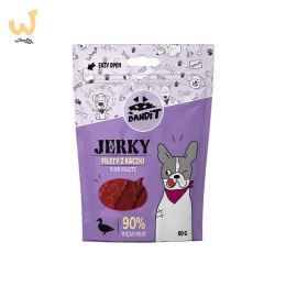 VetExpert Mr. Bandit JERKY filety z kaczki 80g