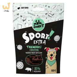 VetExpert Mr.Bandit SPORT EXTRA Trenerki z dziczyzną - Przysmak dla psów - 150g