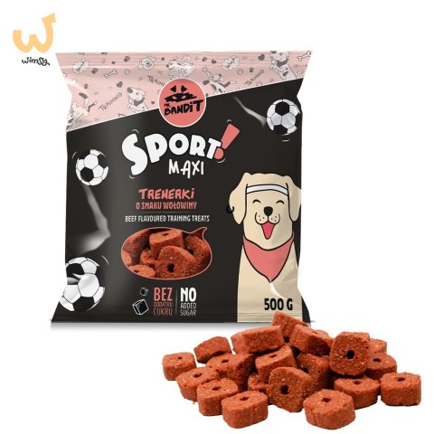 VetExpert Mr.Bandit SPORT MAXI Trenerki wołowina - Przysmak dla psów - 500g VetExpert Mr.Bandit SPORT MAXI Trenerki wołowina - Przysmak dla psów - 500g