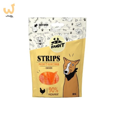 VetExpert Mr. Bandit STRIPS paski z kurczaka 80g