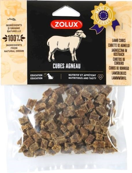 ZOLUX Przysmak naturalny dla psa Kostki jagnię 100g ZOLUX Przysmak naturalny dla psa Kostki jagnię 100g