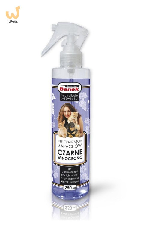 CERTECH Neutralizator Czarne Winogrono spray 250ml CERTECH Neutralizator Czarne Winogrono spray 250ml