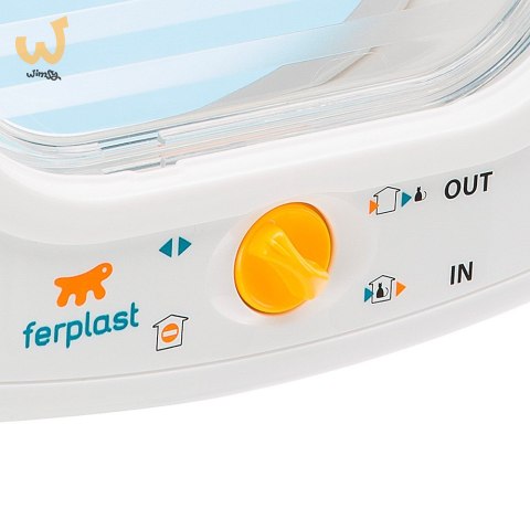 FERPLAST Swing 9 - drzwiczki dla średnich psów i dużych kotów, białe FERPLAST Swing 9 - drzwiczki dla średnich psów i dużych kotów, białe