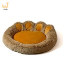 GO GIFT Łapa Legowisko dla psa i kota XL - camel - 75x75 cm
