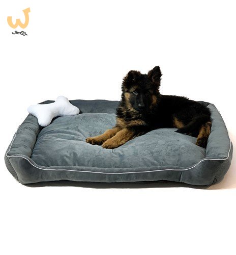 GO GIFT Lux szare - legowisko dla zwierząt - 95 x 70 x 9 cm GO GIFT Lux szare - legowisko dla zwierząt - 95 x 70 x 9 cm