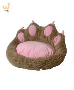 GO GIFT Pazury Legowisko dla psa i kota - camel - 75x75 cm