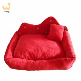 GO GIFT Prince czerwone XL - legowisko dla zwierząt - 60 x 45 x 10 cm