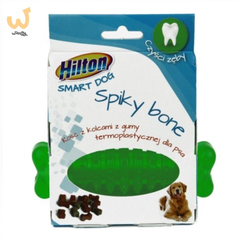 HILTON Dog Spiky Ball mix kolor Kość z kolcami 12cm dla psa HILTON Dog Spiky Ball mix kolor Kość z kolcami 12cm dla psa
