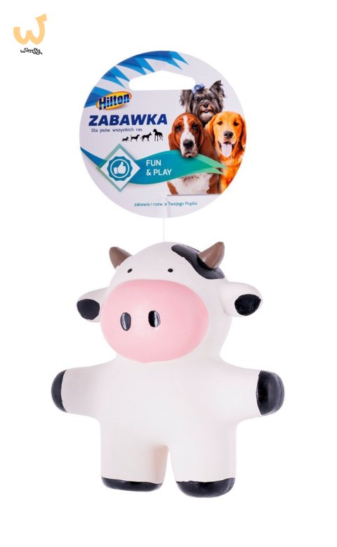 HILTON Krówka 12cm - Zabawka z latexu dla psa HILTON Krówka 12cm - Zabawka z latexu dla psa