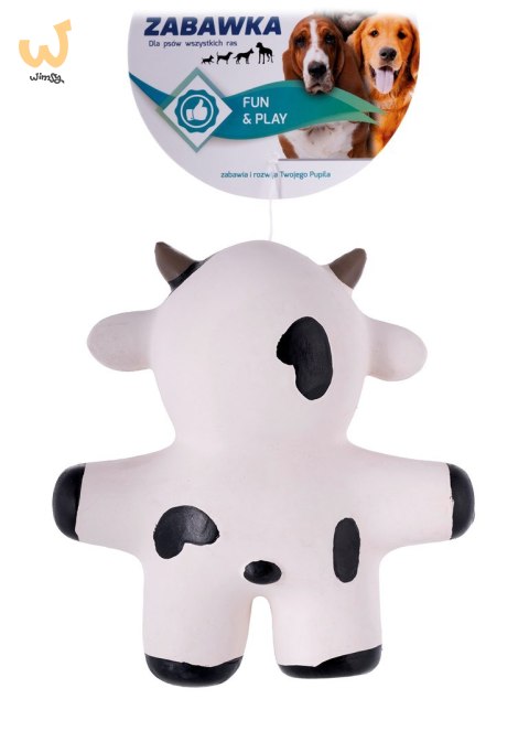 HILTON Krówka 12cm - Zabawka z latexu dla psa HILTON Krówka 12cm - Zabawka z latexu dla psa