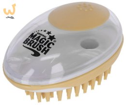 KERBL MagicBrush Szczotka kąpielowa, 11,5 x 7,5 cm, gold
