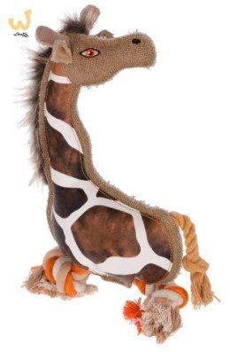 KERBL Zabawka dla psa, żyrafa, 29 cm