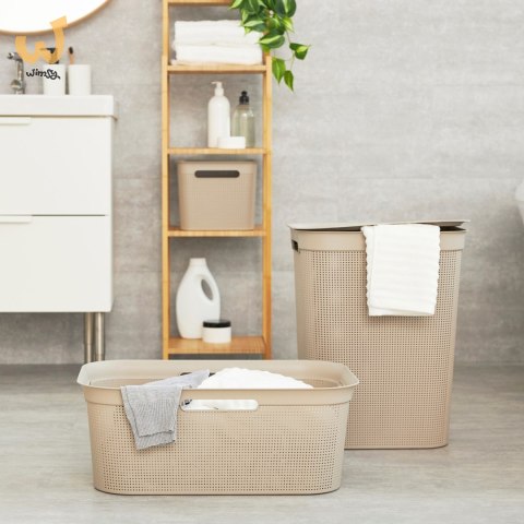 ROTHO Kosz na bieliznę 50L BRISEN cappuccino ROTHO Kosz na bieliznę 50L BRISEN cappuccino
