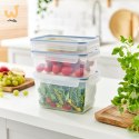 Rotho Pojemnik na przysmaki 3L CLIC&LOCK transparentny/czarny