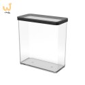 Rotho Pojemnik na przysmaki wysoki 3.2L LOFT transparentny/czarny