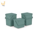 Rotho Wiaderko 9L BIO mistletoe green