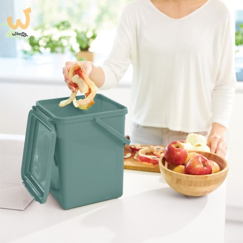 Rotho Wiaderko 9L BIO mistletoe green Rotho Wiaderko 9L BIO mistletoe green