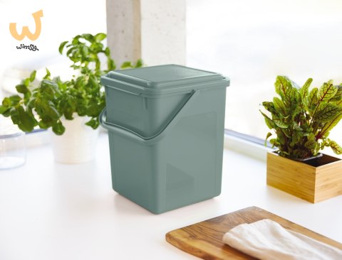 Rotho Wiaderko 9L BIO mistletoe green Rotho Wiaderko 9L BIO mistletoe green