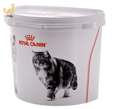 Royal Canin Pojemnik na karmę 2kg biało-czarny Royal Canin Pojemnik na karmę 2kg biało-czarny