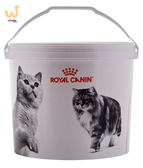 Royal Canin Pojemnik na karmę 2kg biało-czarny Royal Canin Pojemnik na karmę 2kg biało-czarny