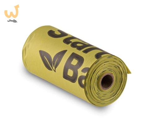 STARCH BAG - bioworki na odchody - 1 x 15 szt. STARCH BAG - bioworki na odchody - 1 x 15 szt.