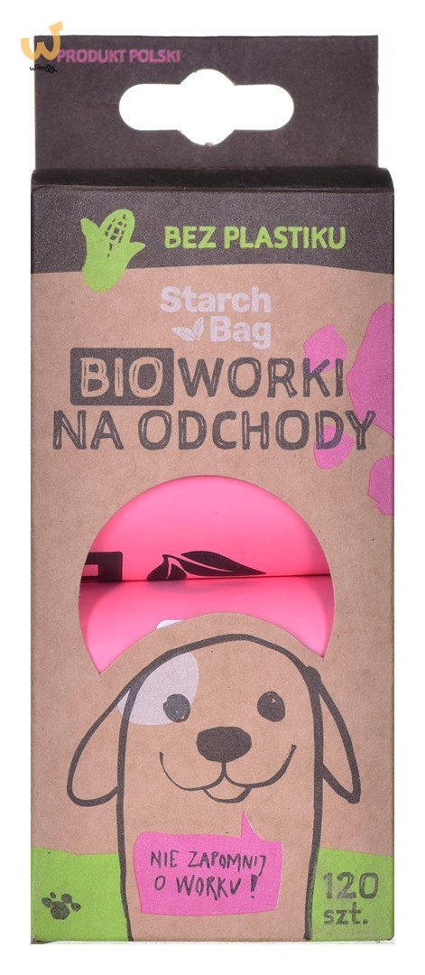 STARCH BAG - bioworki na odchody - 8 x 15 szt. STARCH BAG - bioworki na odchody - 8 x 15 szt.