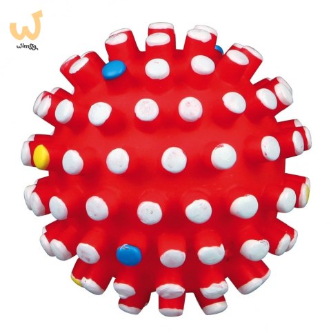TRIXIE Piłka winylowa z grubym kolcem 10cm 3429 TRIXIE Piłka winylowa z grubym kolcem 10cm 3429