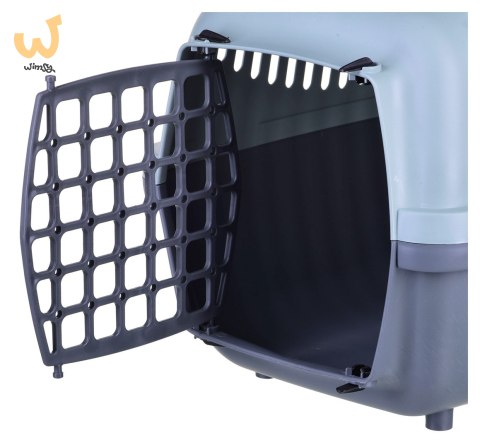ZOLUX Gulliver 2 - transporter z plastikowymi drzwiczkami dla małych zwierząt - zielony ZOLUX Gulliver 2 - transporter z plastikowymi drzwiczkami dla małych zwierząt - zielony