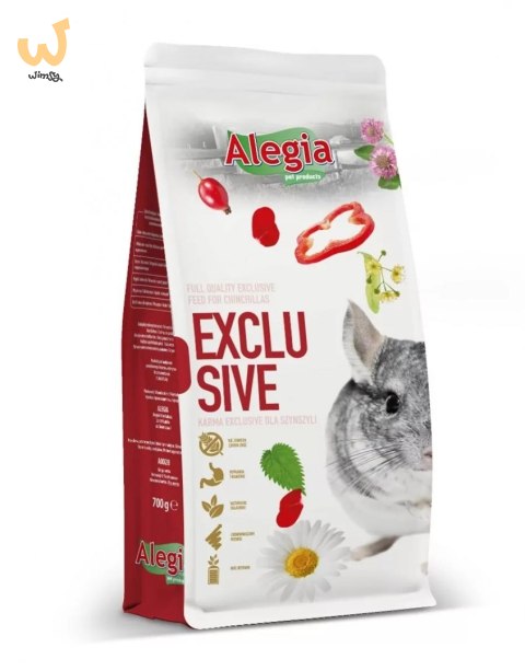 ALEGIA Exclusive karma Szynszyli 700g ALEGIA Exclusive karma Szynszyli 700g