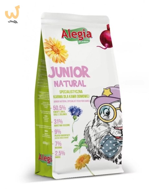 ALEGIA Junior Natural karma Kawii Domowej ALEGIA Junior Natural karma Kawii Domowej