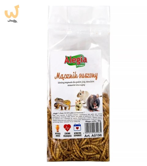 ALEGIA Mącznik suszony 60g ALEGIA Mącznik suszony 60g