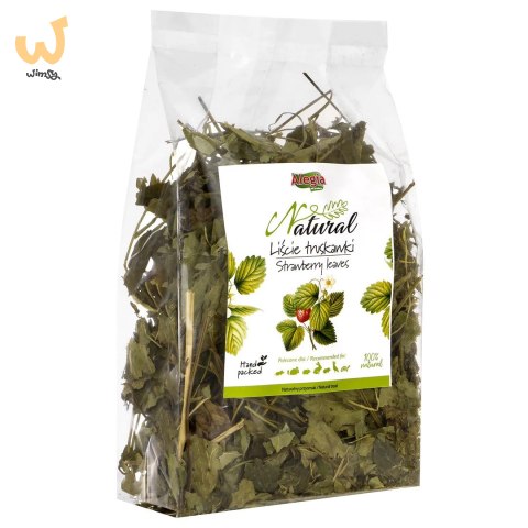 ALEGIA Natural Liście Truskawki 90g ALEGIA Natural Liście Truskawki 90g
