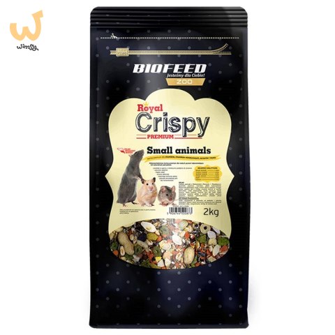 BIOFEED Pokarm premium dla małych gryzoni 2kg BIOFEED Pokarm premium dla małych gryzoni 2kg