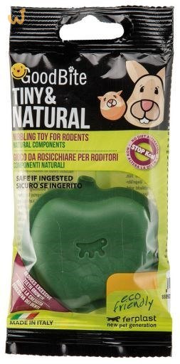 FERPLAST GoodBite Tiny & Natural Apple - gryzak dla gryzoni - 45 g FERPLAST GoodBite Tiny & Natural Apple - gryzak dla gryzoni - 45 g