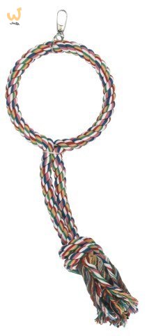 KERBL Huśtawka do zabawy dla papużek, 100% bawełna, 45 cm